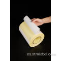 80 g de papel de alto brillo acrílico 60 g de vidrio amarillo